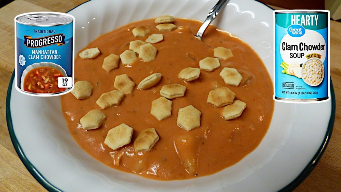 Mixing Manhattan Clam Chowder and New England Clam Chowder Together Makes… Mixing Manhattan Clam Chowder and New England Clam Chowder Together Makes...