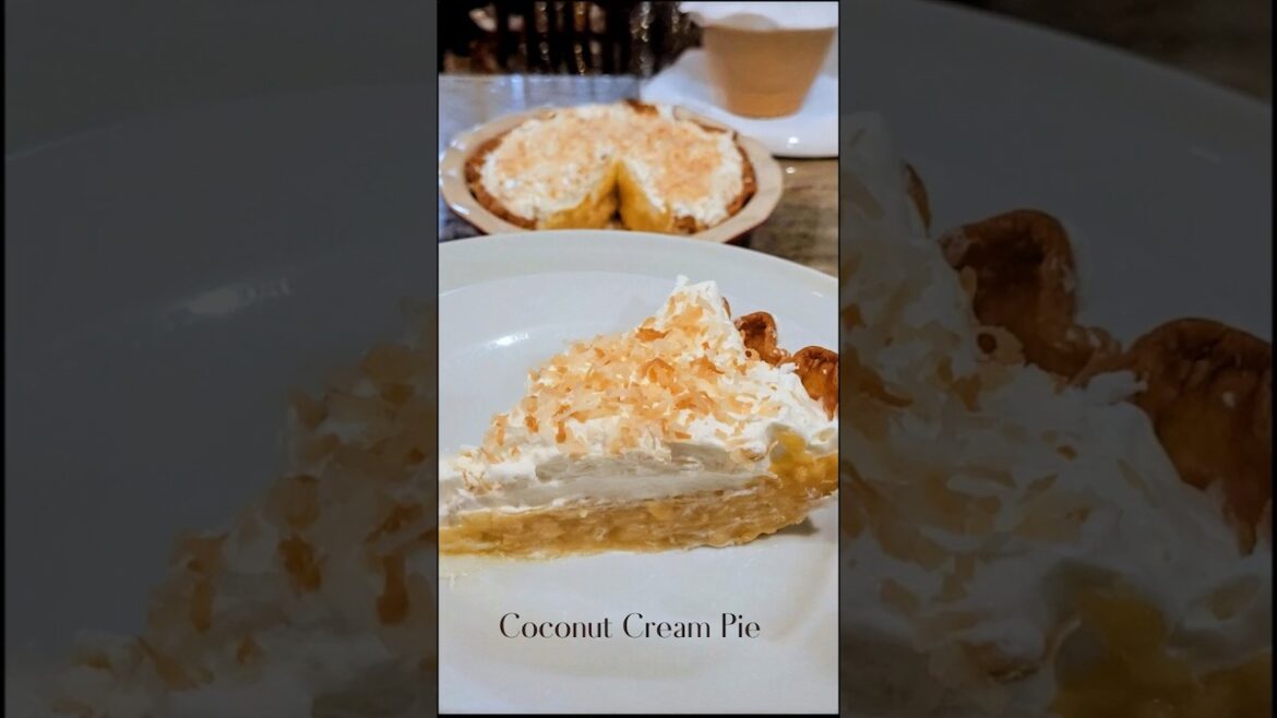 Make Coconut Cream Pie in 30 Minutes or Less!