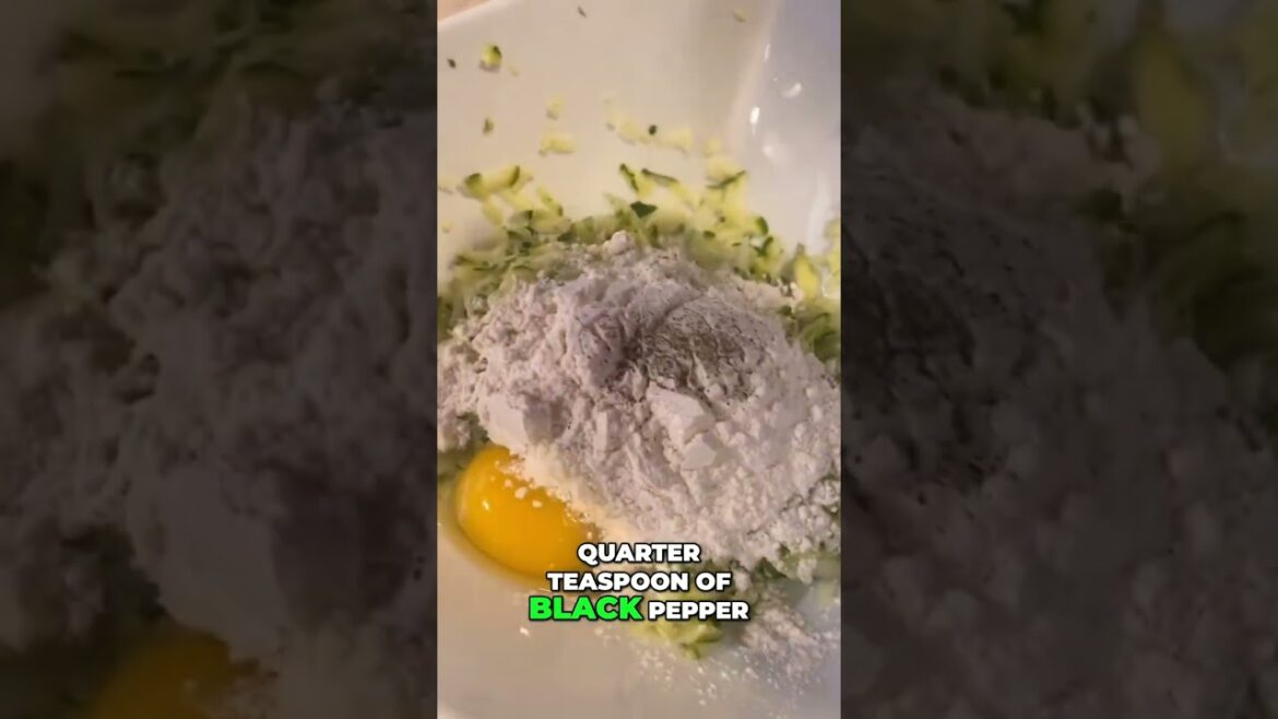 Zucchini Fritters: Easy Recipe by Chef Joe Ciminara #shorts