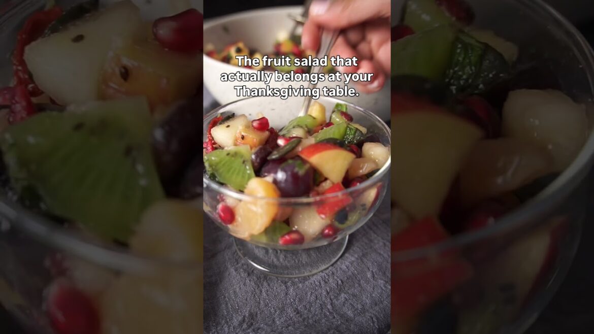 Thanksgiving Fruit Salad