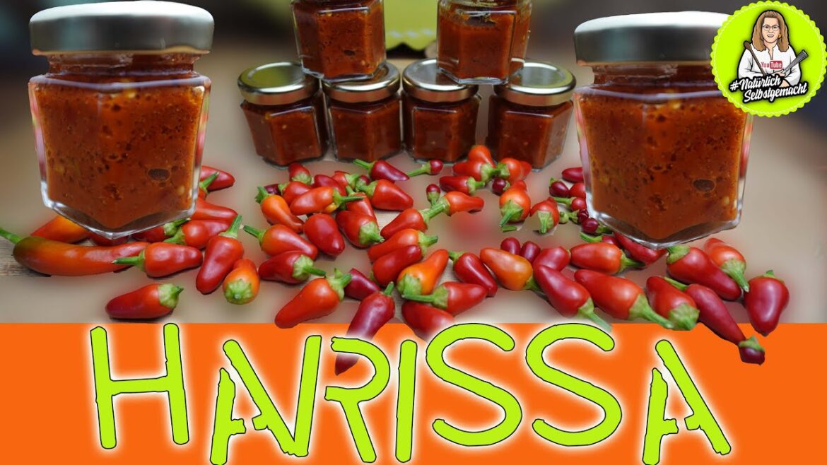 Harissa auf Vorrat, so scharf oder mild wie ihr sie mögt