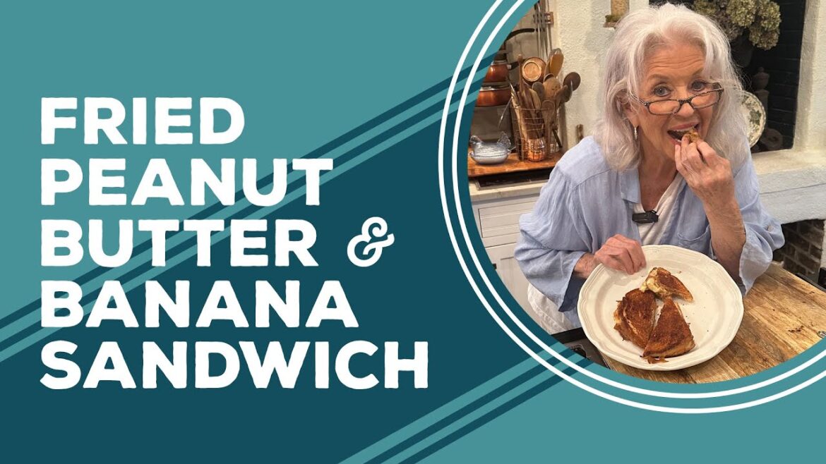 Love & Best Dishes: Paula’s Fried Peanut Butter and Banana Sandwich Recipe | Elvis Sandwich Recipe