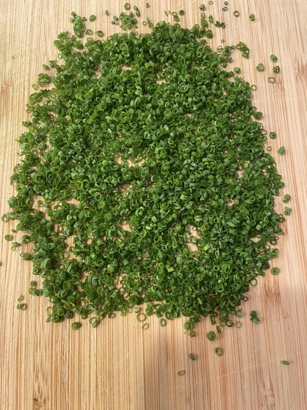 Cutting a couple of chives almost every day until this Reddit says they’re perfect. Day 36