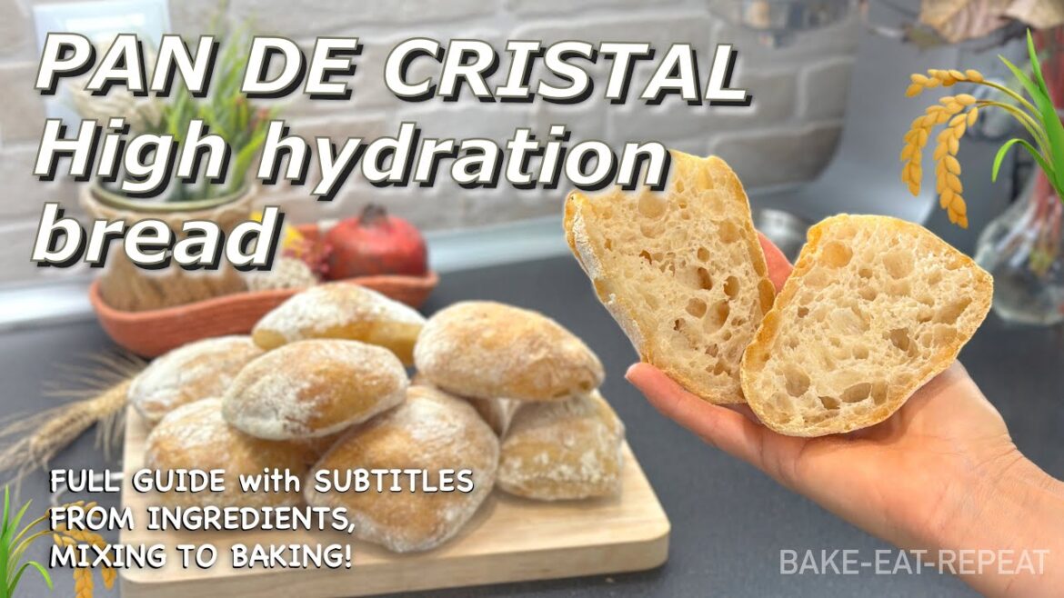 How to make Pan de Cristal, High hydration Bread