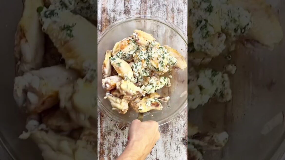 Crockpot Garlic Parmesan Wings Recipe