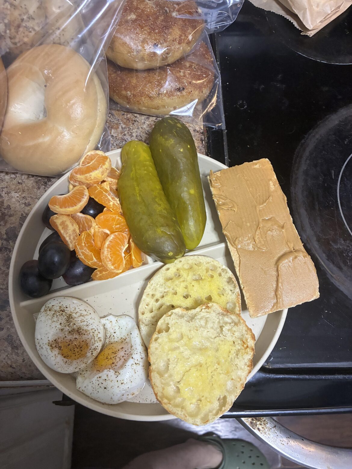 Super filling dinner for today