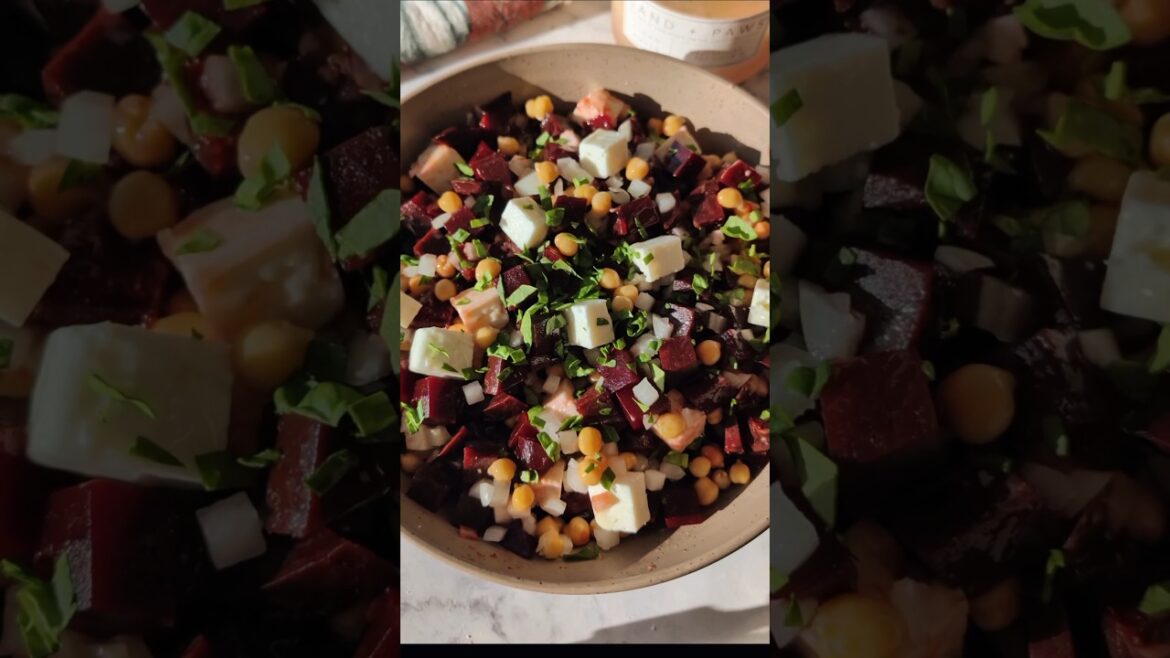 Beetroot Chickpea Salad