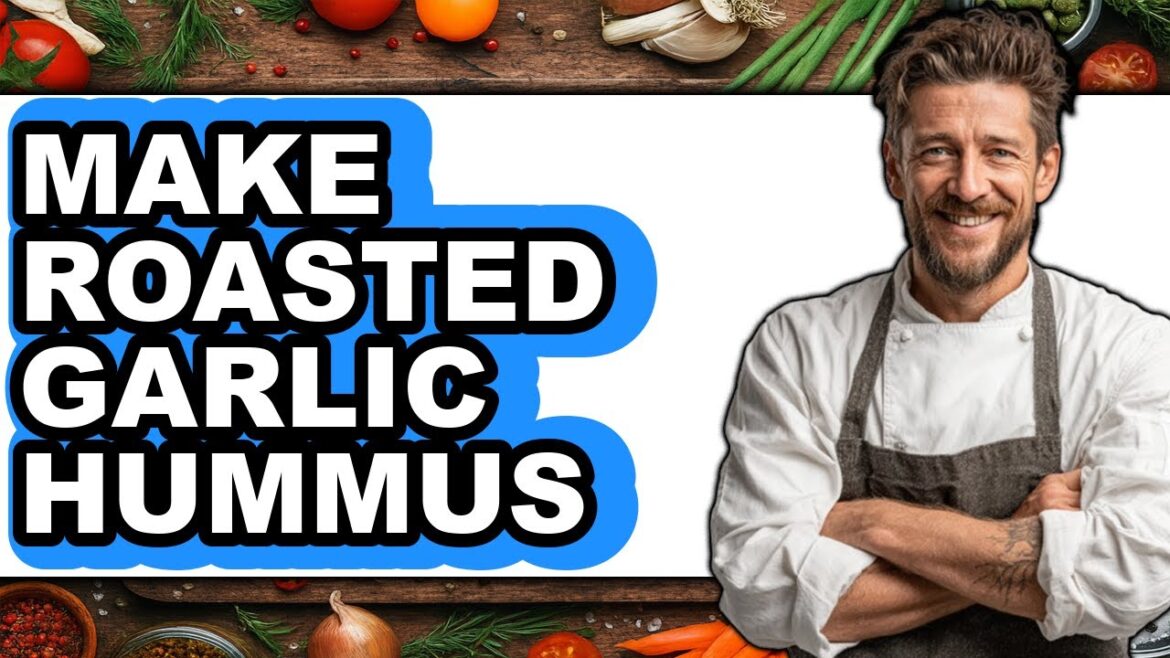 How to Make Roasted Garlic Hummus (Only Way)