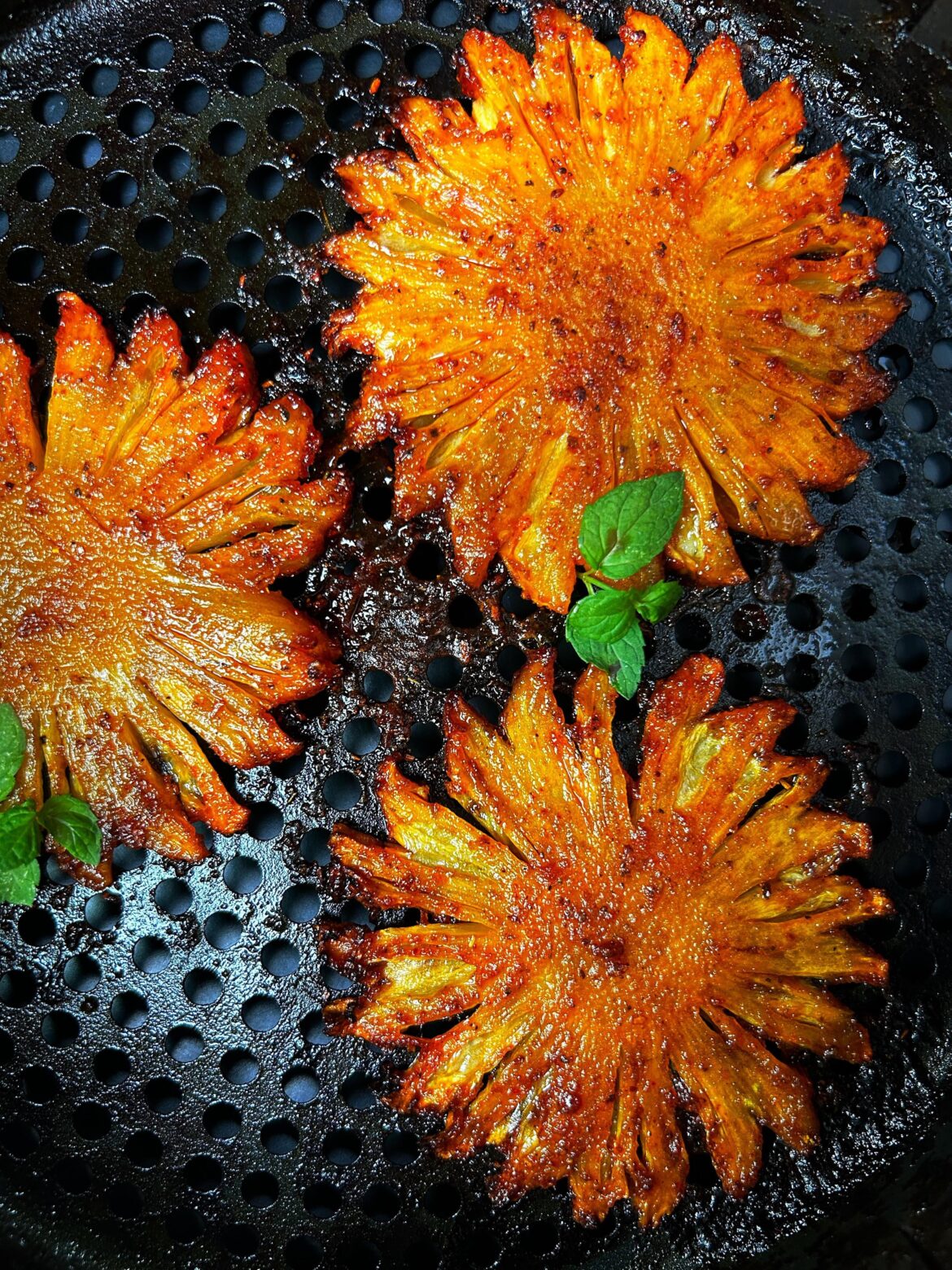 When your Air Fryer meets Pineapple…magic happens.