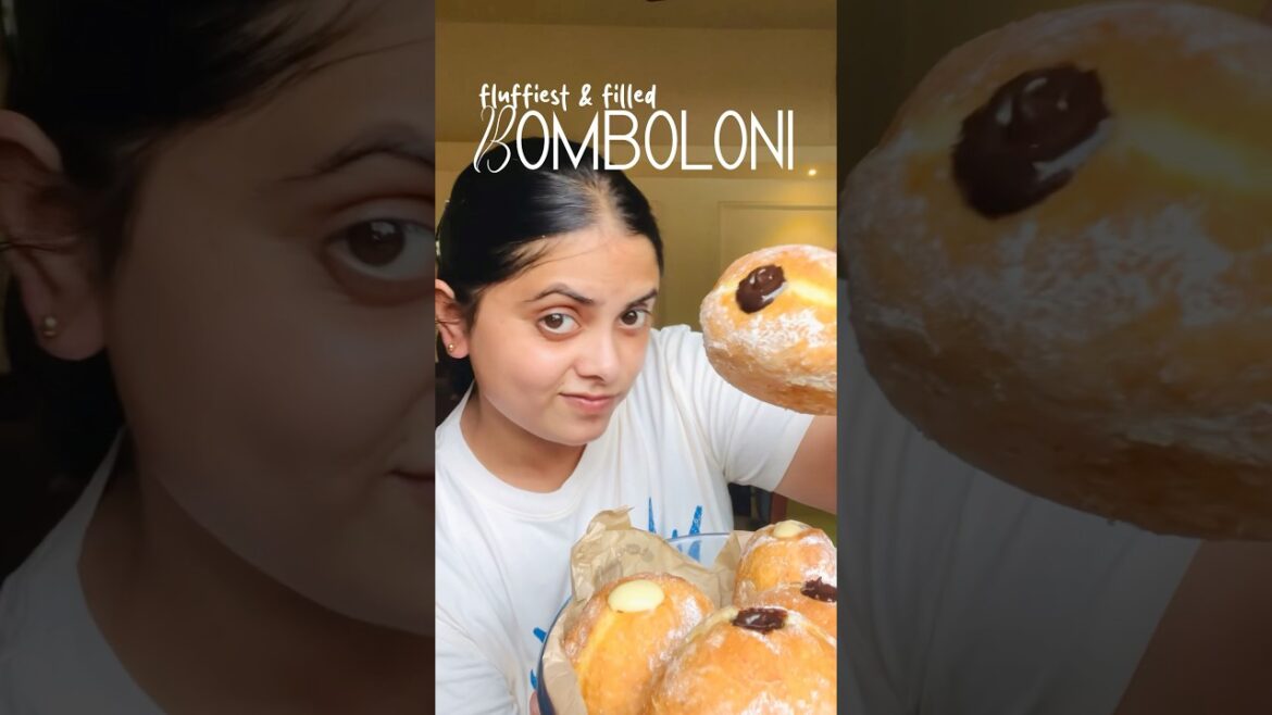 Fluffy donuts-BOMBOLONI #donuts #recipe