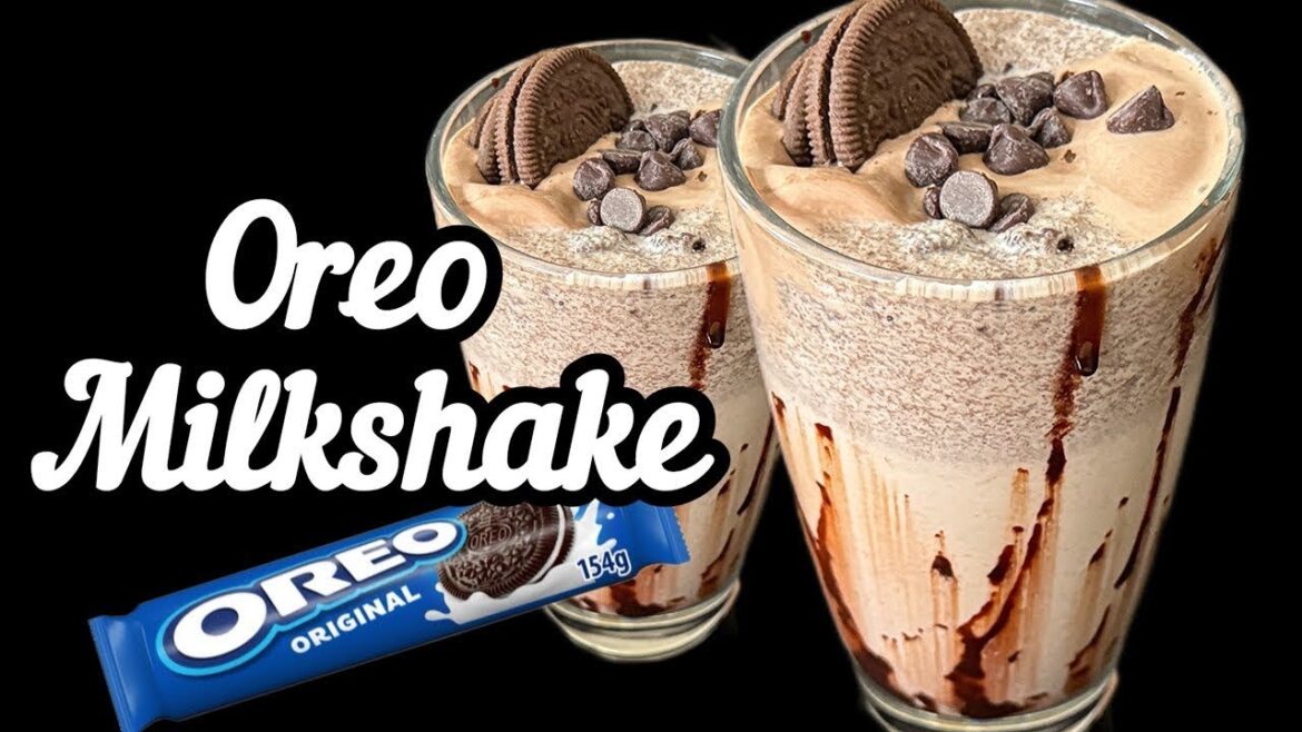Oreo milkshake | how to make oreo milkshake | oreo biscuits shake recipe | dairy oreo shake