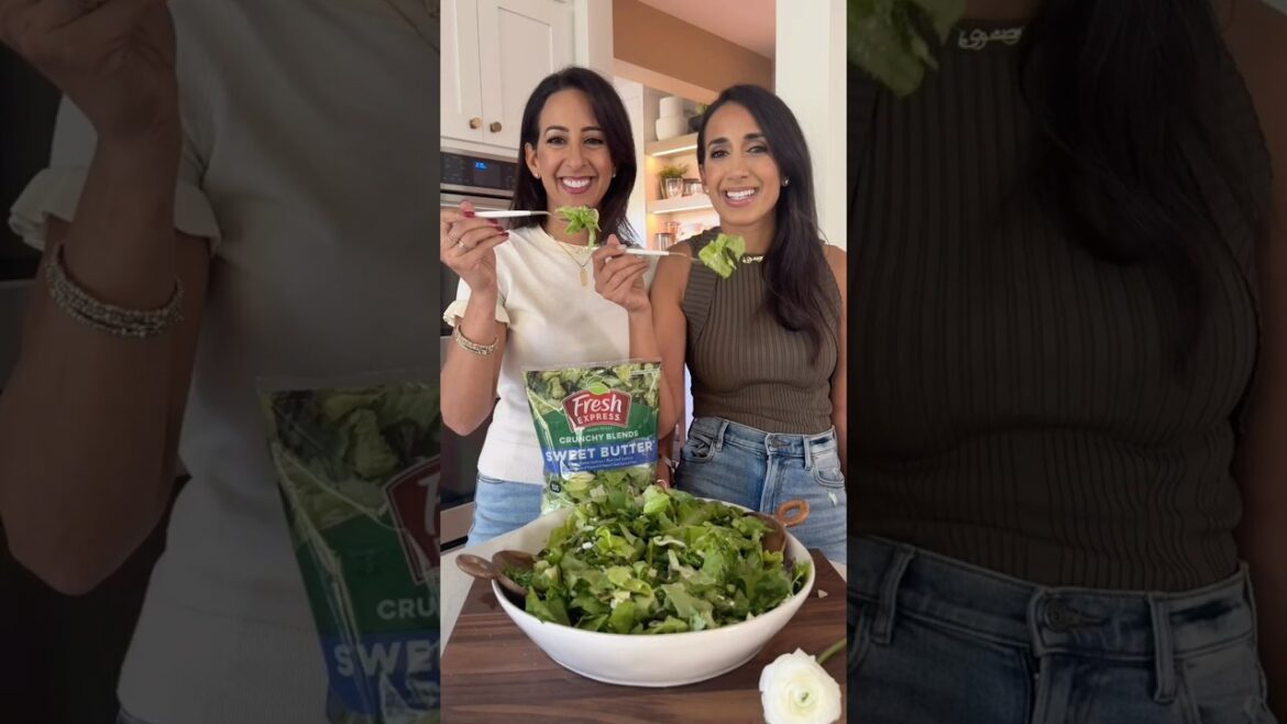 Recipe by Alia & Radwa Elkaffas | Food Dolls | Maroulosalata Salad