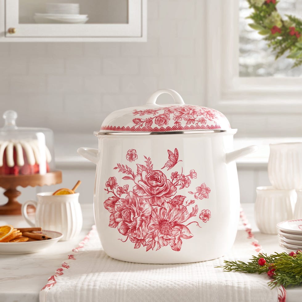 The Pioneer Woman Agatha 12-Quart Stock Pot