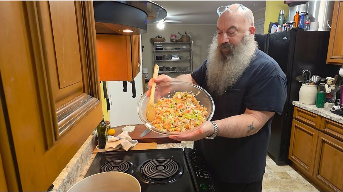 Rich Cold Seafood Salad @orourkecooks #cooking #food Rich Cold Seafood Salad @orourkecooks #cooking #food