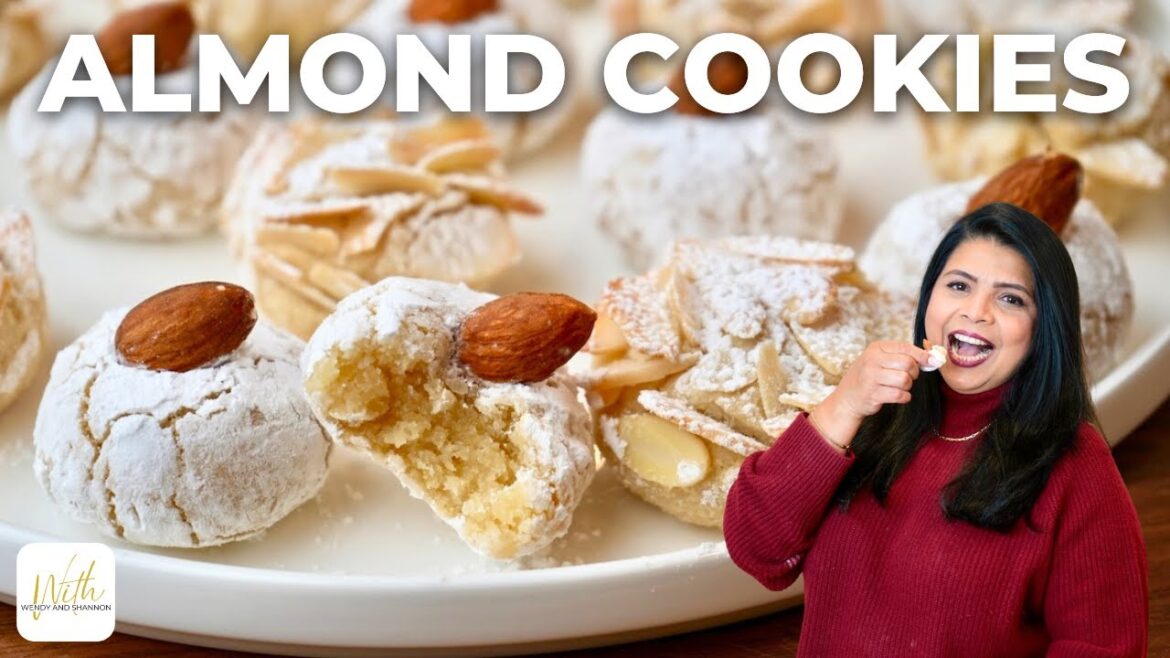 Easy Italian Almond Cookies | No Flour, 20 Minutes, Gluten Free