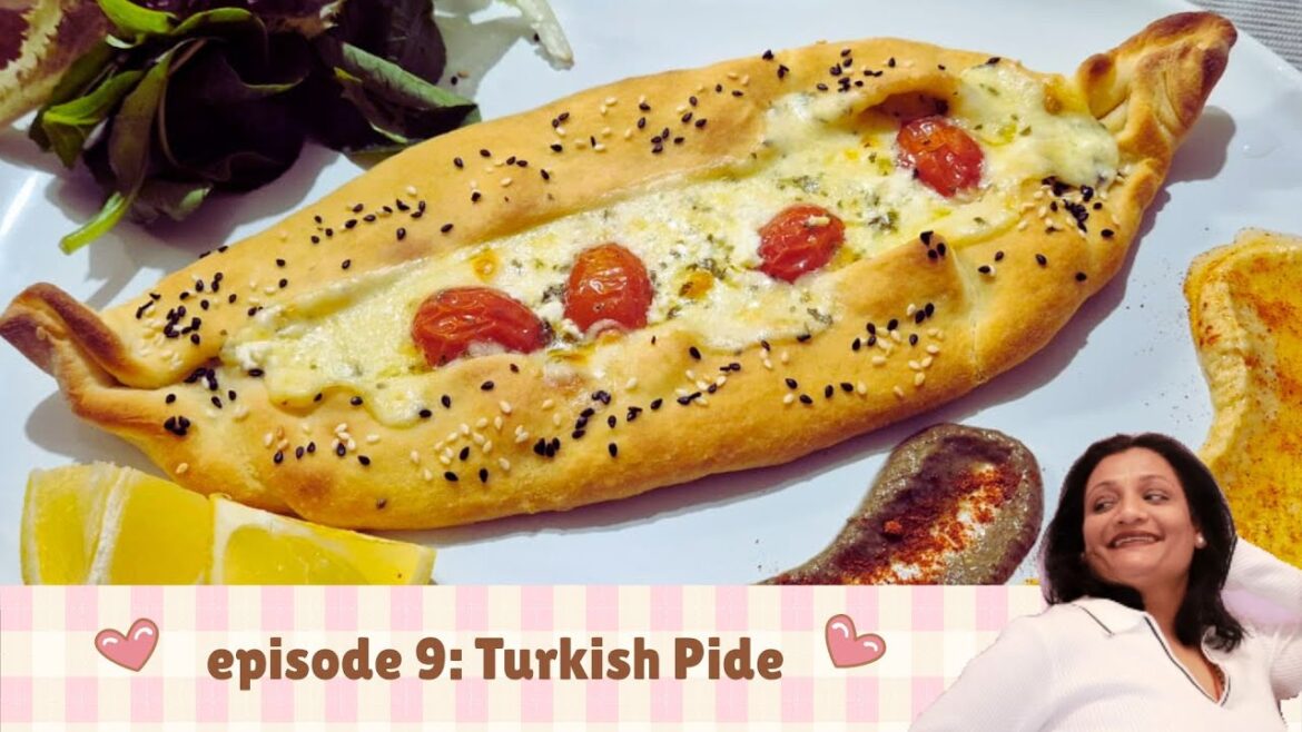 Turkish Pide at Home | Sapna's Kitchen Diaries