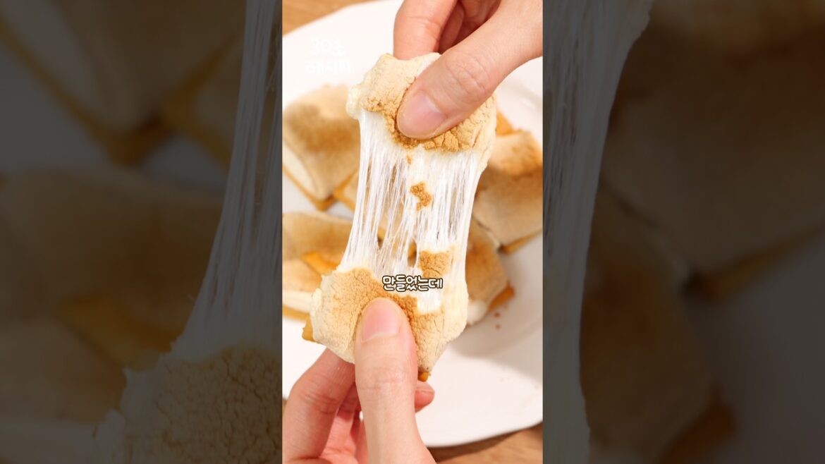 초간단 스모어쿠키?! 짱 쉽다 vs 사먹을게요