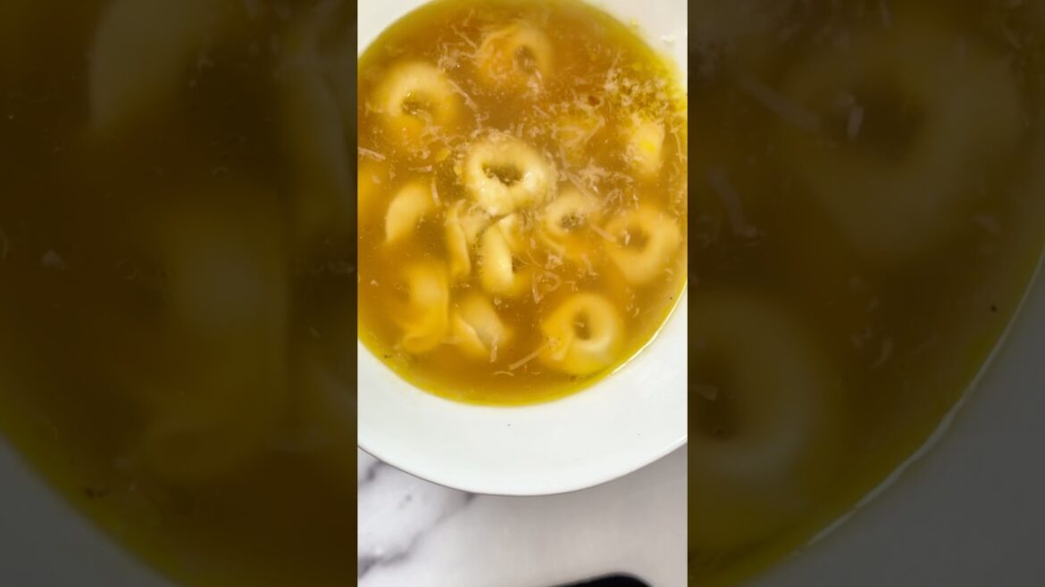 Lazy Tortellini En Brodo