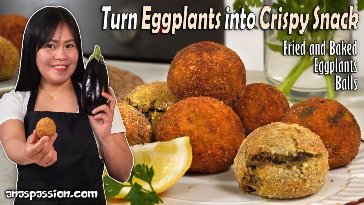 2 Ways How to Make Eggplant Meatballs | Italian-Style Polpette di Melanzane