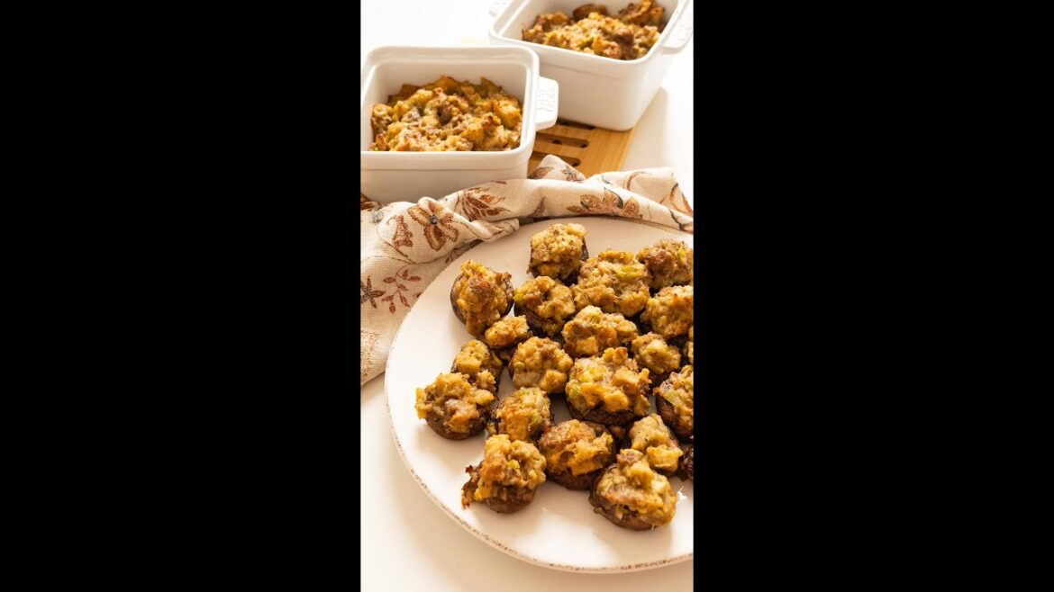 Italian Sausage-Stuffed Mushrooms