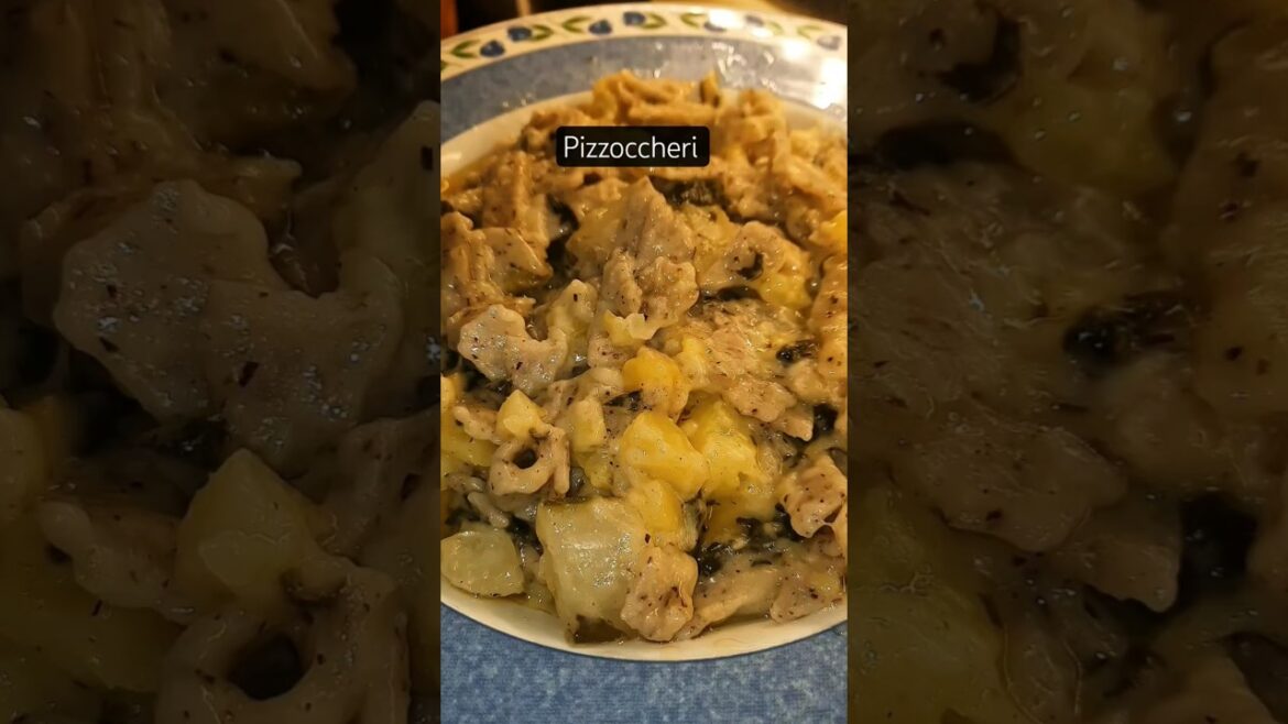 PIZZOCCHERI. #pizzoccheri #valtellina #foodshorts #food