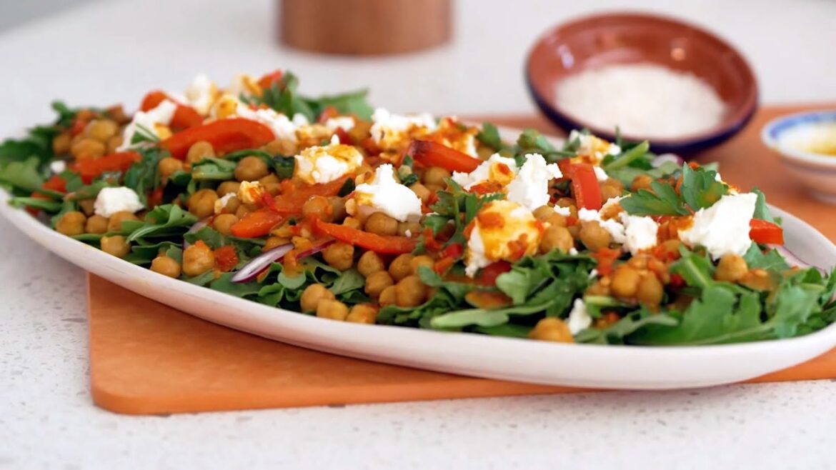 Our State On A Plate – Chickpea Salad Our State On A Plate - Chickpea Salad