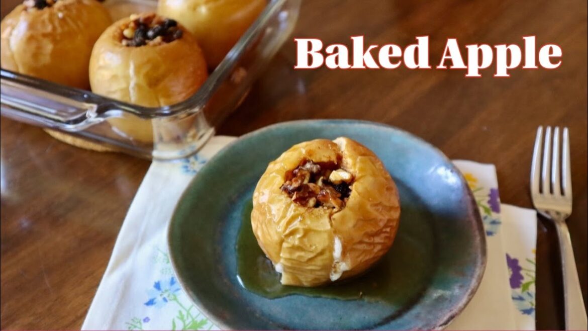 Baked Apple Recipe – Japanese Cooking 101 Baked Apple Recipe - Japanese Cooking 101
