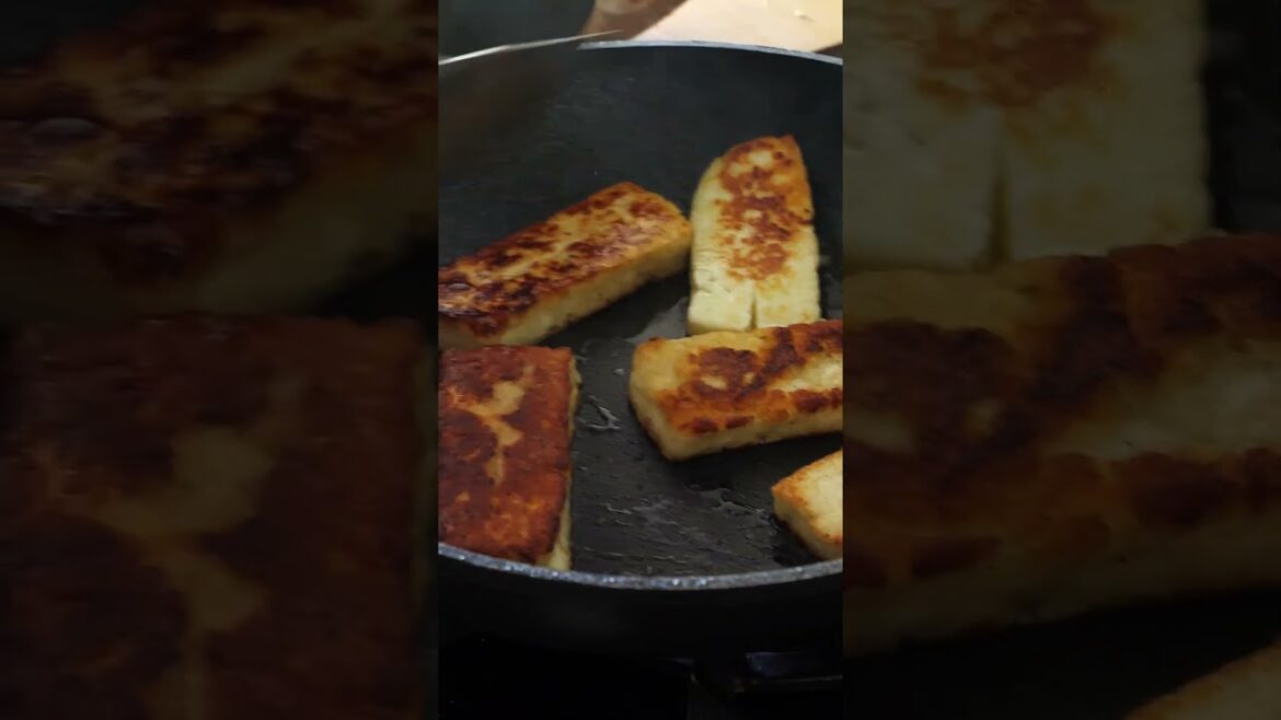 Pan-Fried Halloumi with Mastiha | A Greek Island Twist from Athens #dianekochilas #Athenscookbook