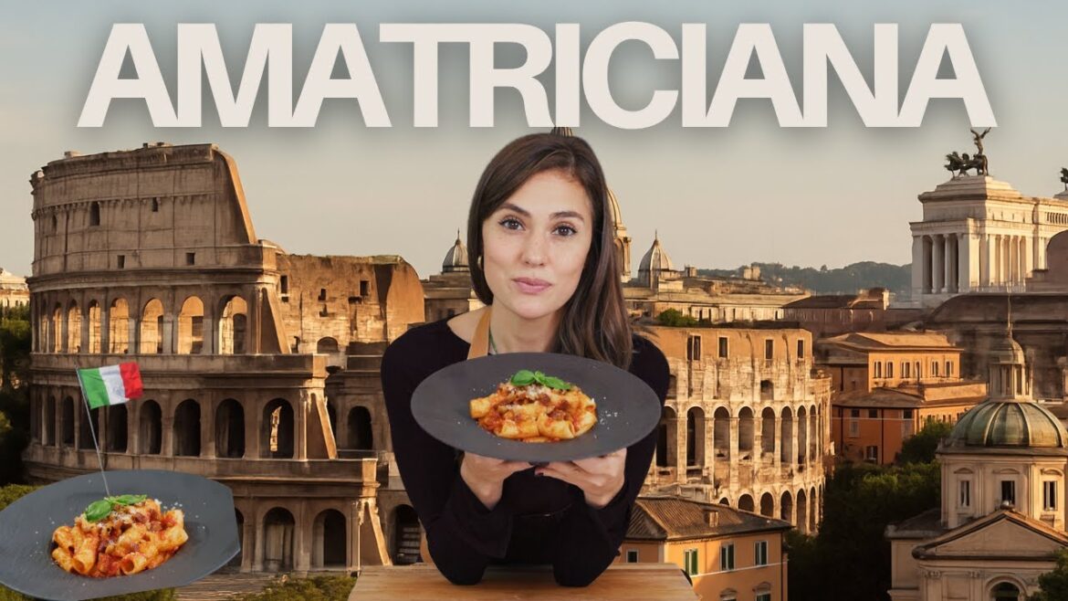 AMATRICIANA || The Classic Roman Pasta