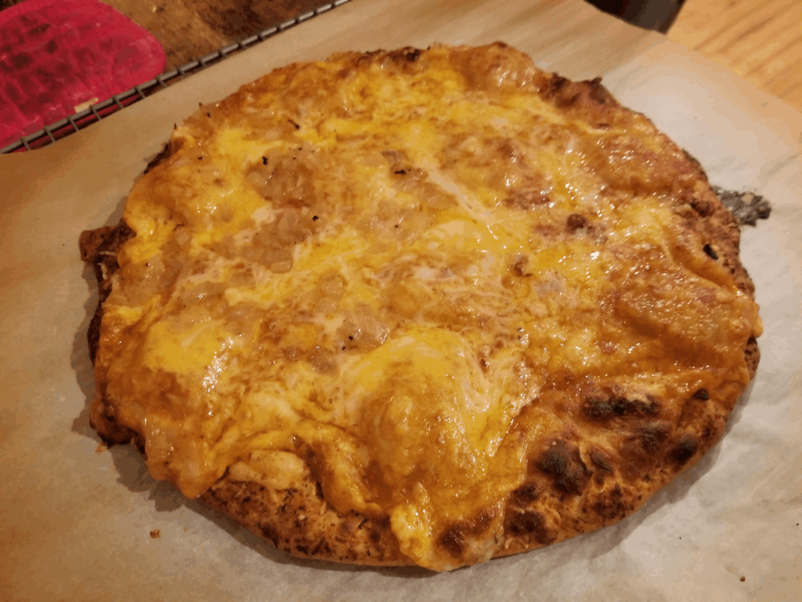 Back during lockdown my roommates and I got super high and made a chef Boyardee pizza