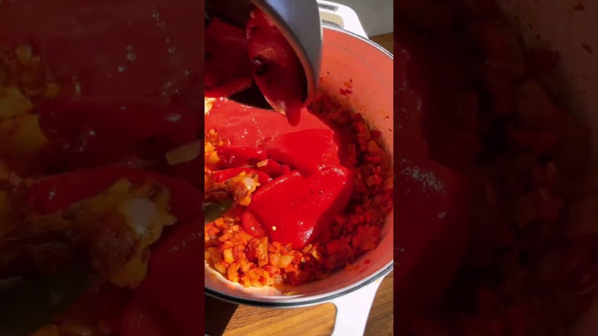 CREAMY ROASTED RED PEPPER SOUP CREAMY ROASTED RED PEPPER SOUP