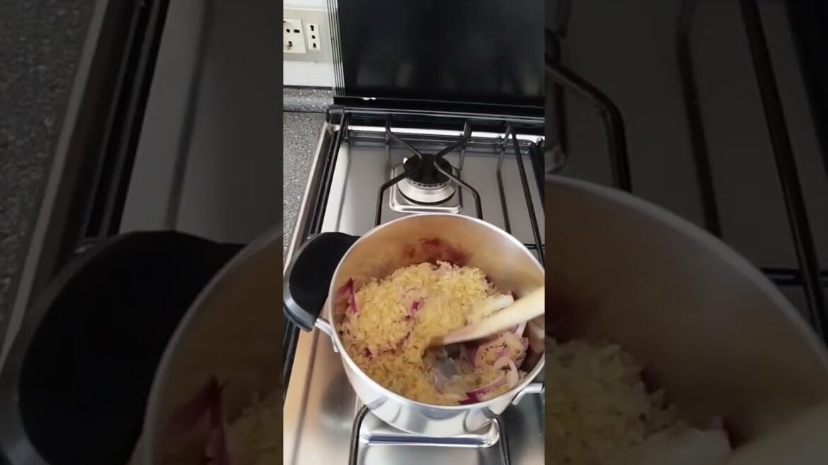 Risotto con Vino e Cipolla Rossa #lanonnalericettedicasa #vidctmang