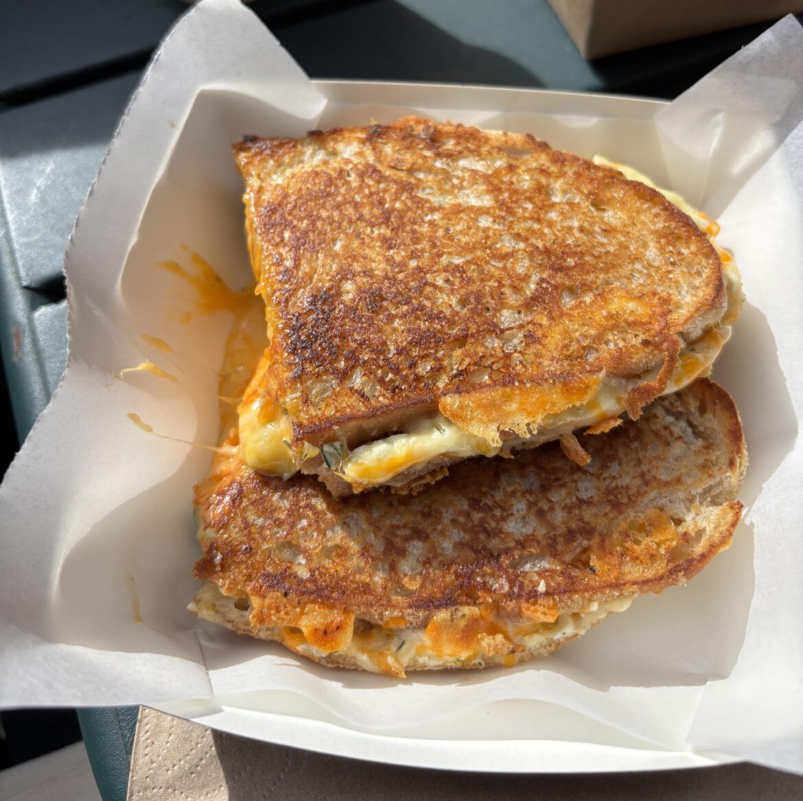 The best grilled cheese I ever had.