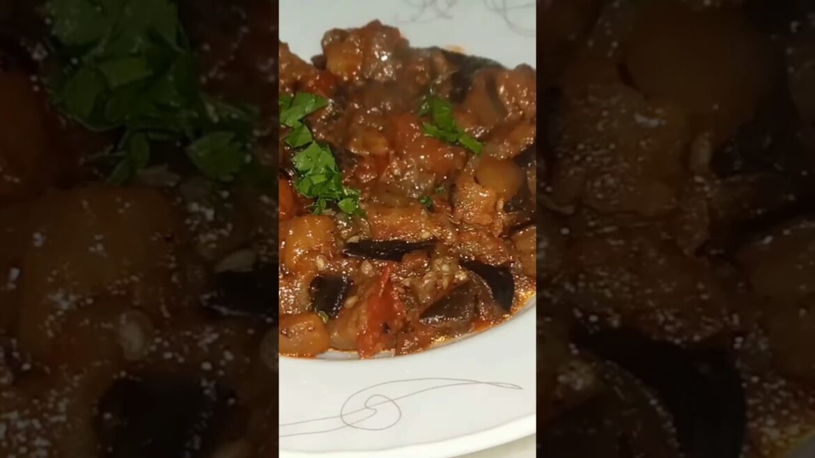 moroccan zaelouk resipe-Eggplant salad-