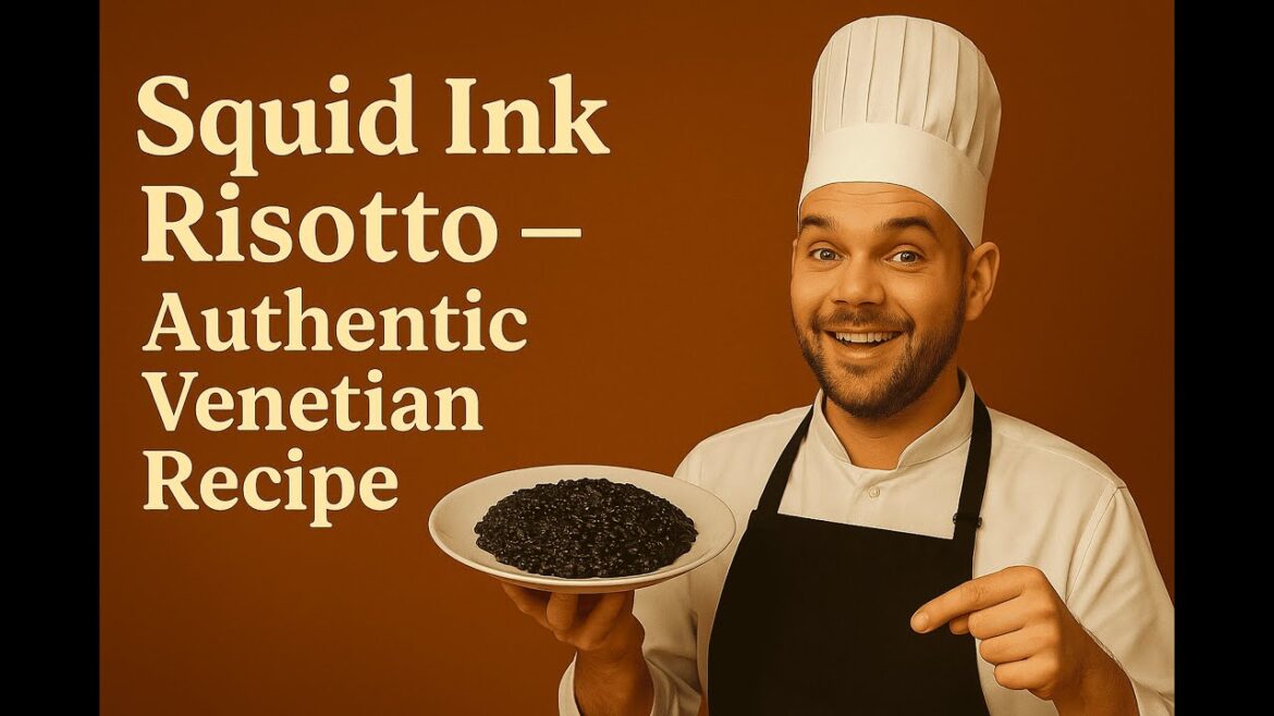 Squid Ink Risotto – Authentic Venetian Recipe