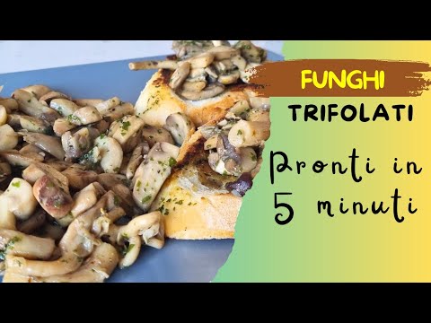 I funghi trifolati che ti faranno amare l’autunno. I funghi trifolati che ti faranno amare l'autunno.