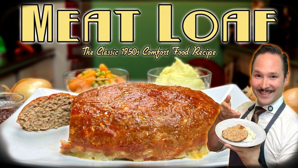 The BEST Classic Meatloaf Recipe – True 1950s Vintage Comfort Food The BEST Classic Meatloaf Recipe – True 1950s Vintage Comfort Food