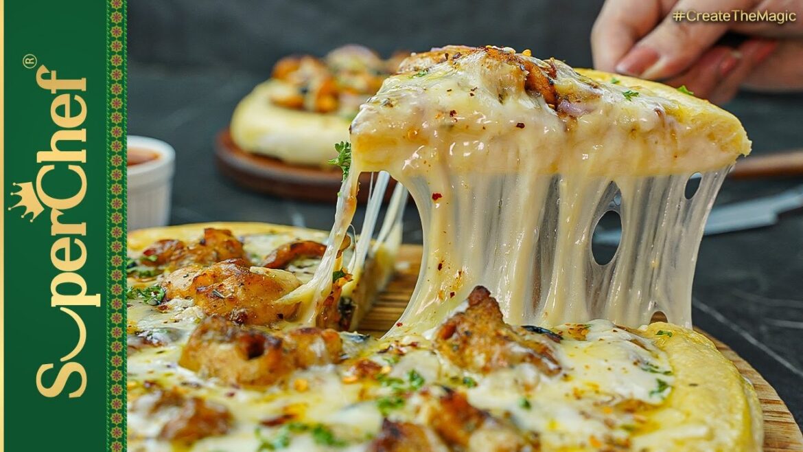 BBQ Pizza with K&N's Mughlai Tikka | Smoky & Cheesy Homemade Pizza