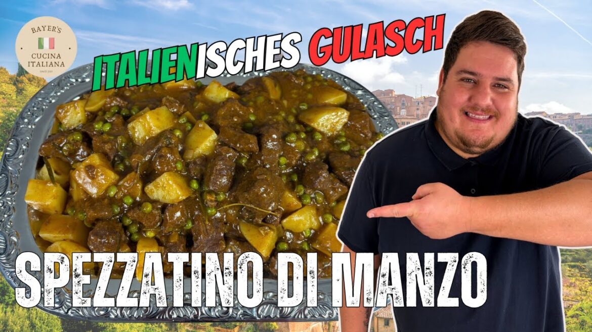 Original Italienisches Gulasch | Spezzatino di manzo