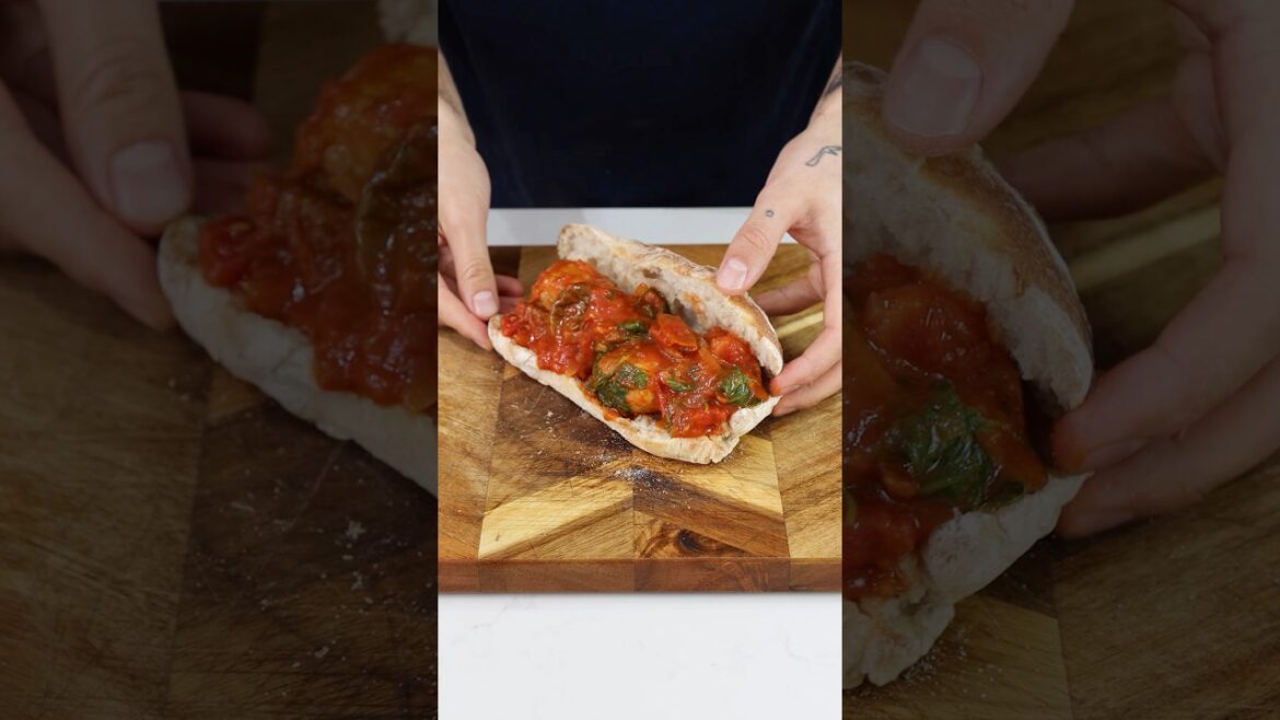 Chicken Meatball Sub!