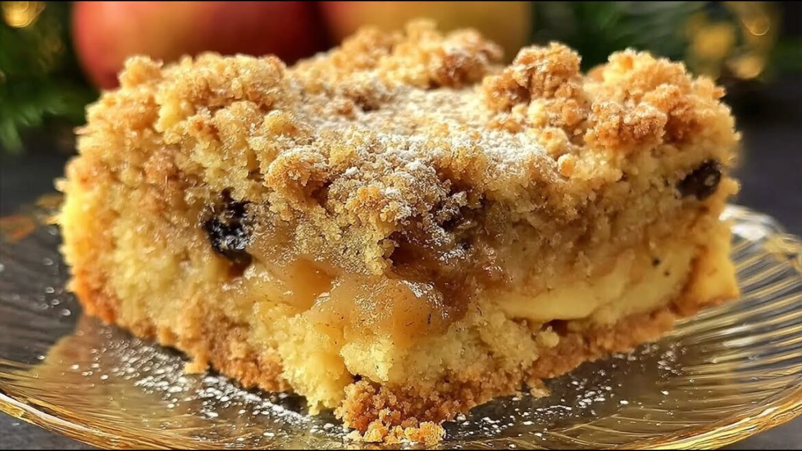 The most popular and forgotten recipe for German apple pie from 1819 with a secret ingredient!