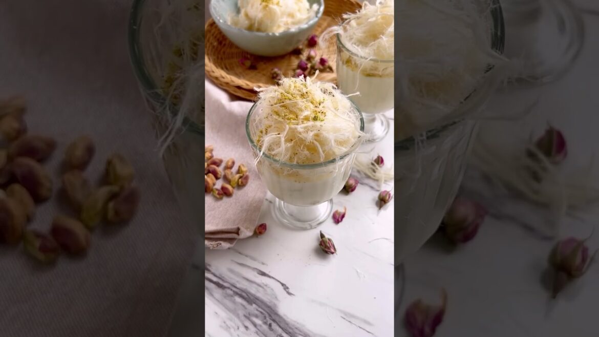 Mahalabia Dessert Recipe # dessert# mahalabia# Arabic dessert