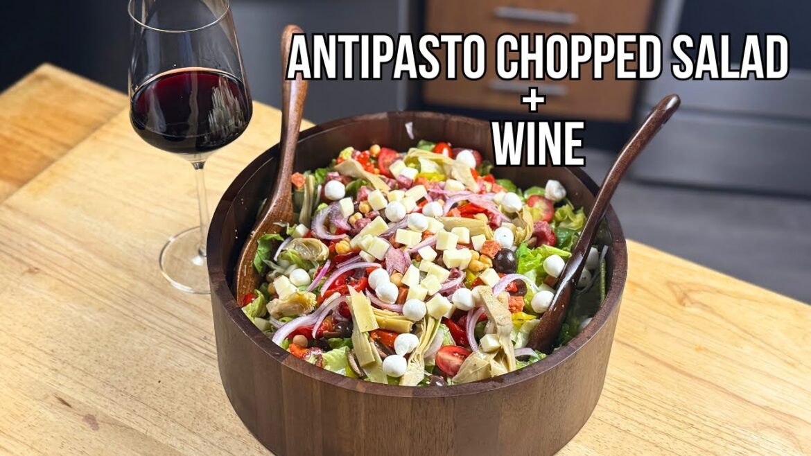 Easy Antipasto Chopped Salad Recipe