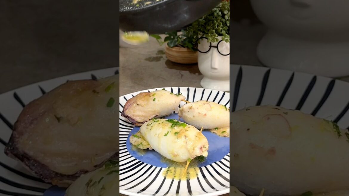 CALAMARI RIPIENI IN BIANCO