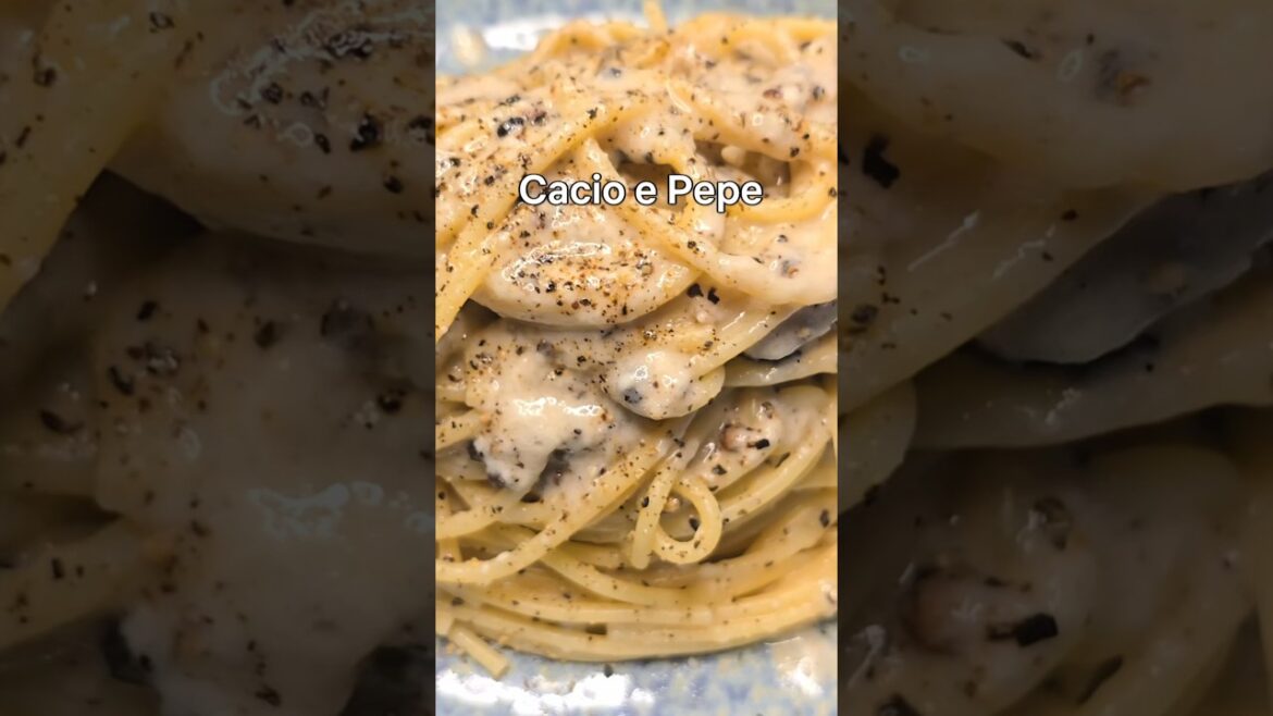 How to Make Cacio e Pepe at Home! How to Make Cacio e Pepe at Home!