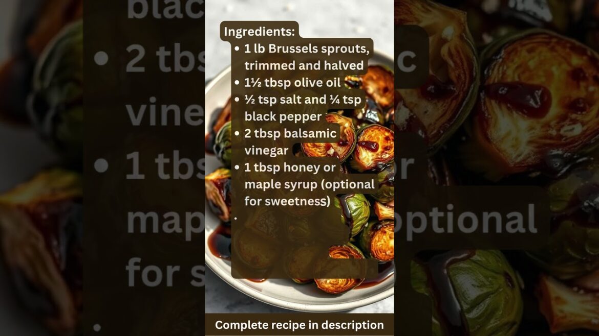 Air Fryer Balsamic Glazed Brussels Sprouts Recipe by What Shall I Cook Air Fryer Balsamic Glazed Brussels Sprouts Recipe by What Shall I Cook