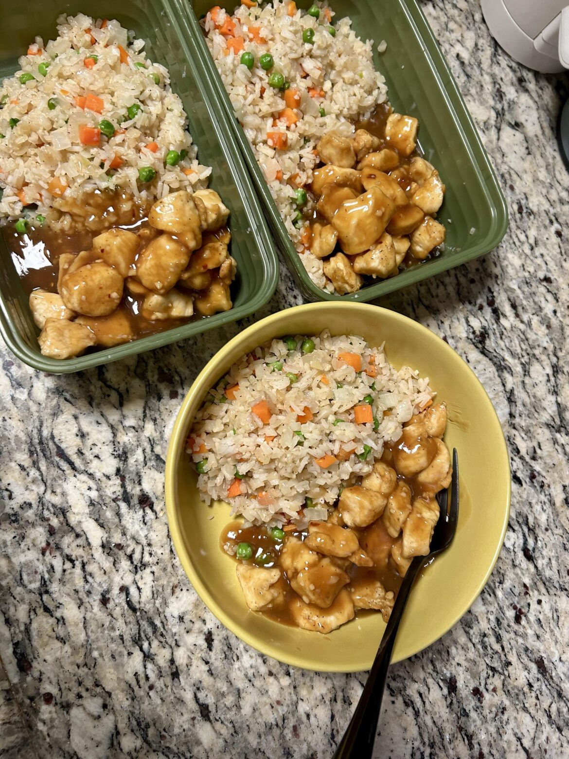 Meal prep #2 for this semi hungover Tuesday