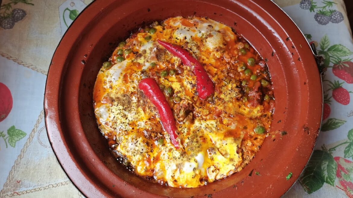 #tajine_marocain طاجين جلبانة والبيض