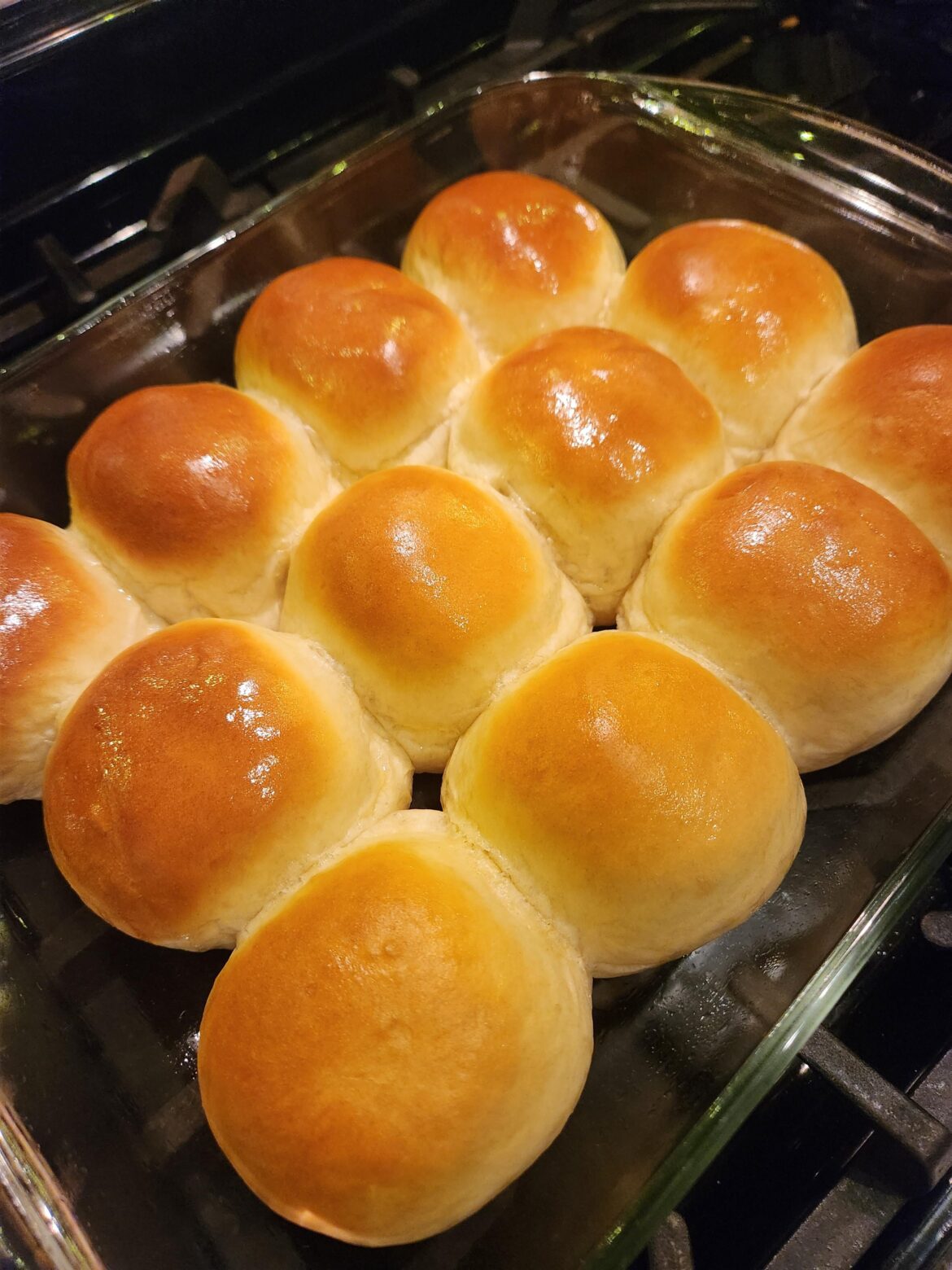 first time making rolls was a success I'd say!