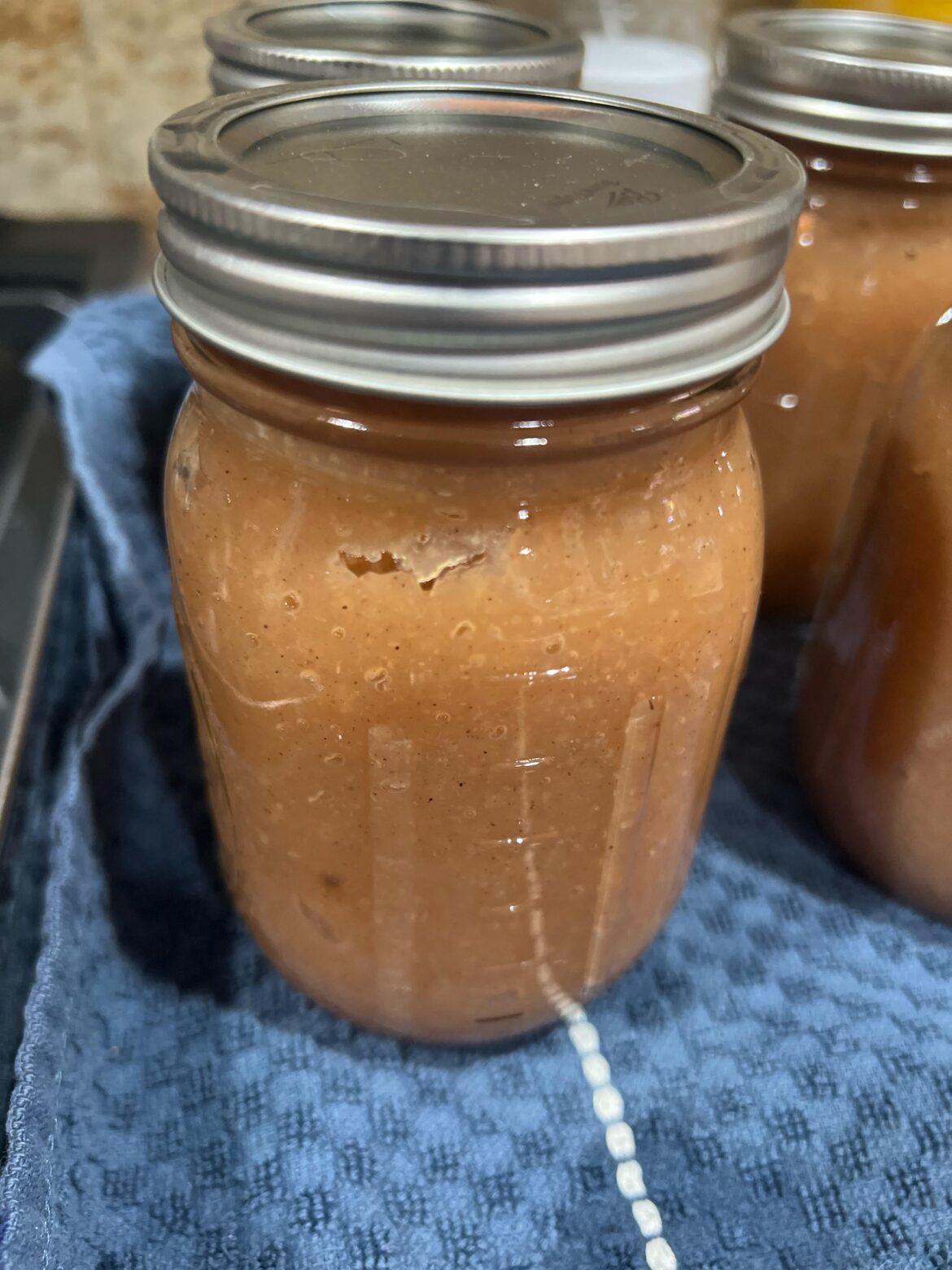 Applesauce has weird bubbles despite following ball recipe. Help please!! Applesauce has weird bubbles despite following ball recipe. Help please!!